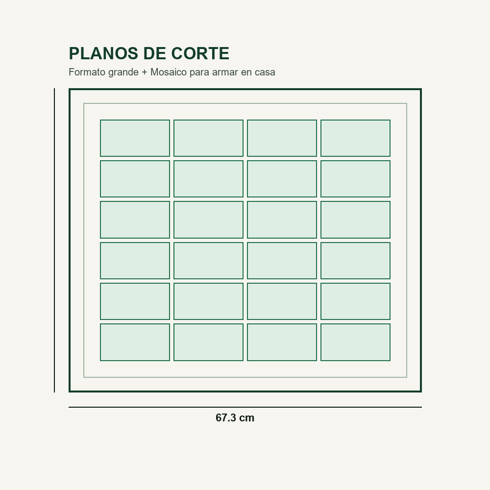 Planos de Corte-Formato Grande+Mosaico